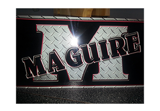 Custom license plate by Custom Graphics and Signs