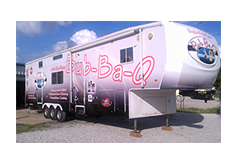 Full trailer wrap designed by Custom Graphics and Signs